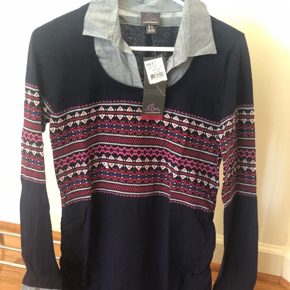 Kohl’s Motherhood maternity sweater (NWT)